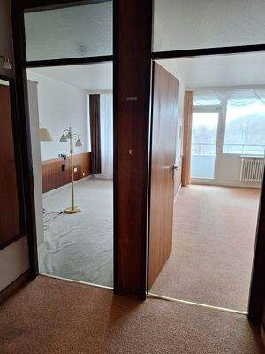 Blick vom Flur in die beiden Z