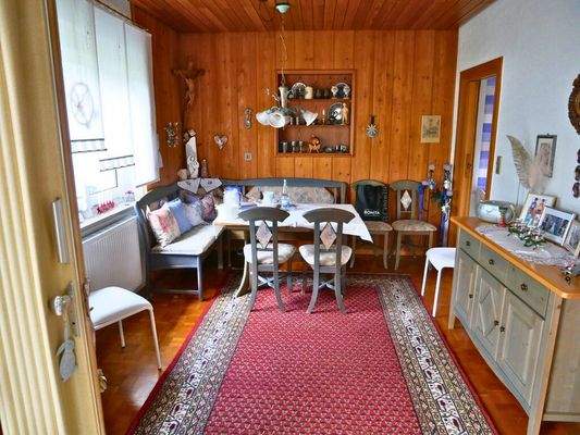 Essen im Erdgeschoss