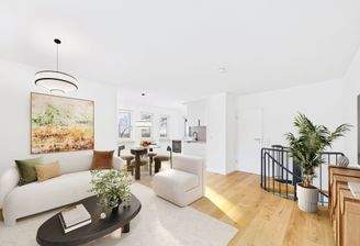 Wohn-Esszimmer, Küche (Staging)