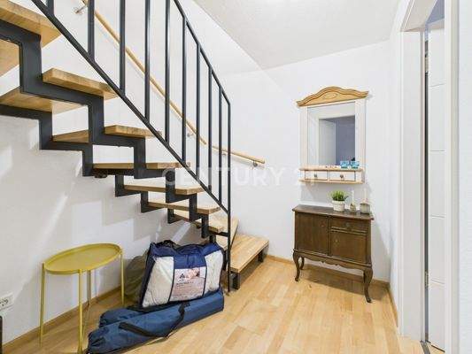 Treppe im Untergeschoss