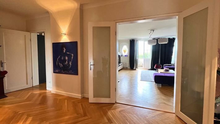 Ansicht Flur in Wohnzimmer