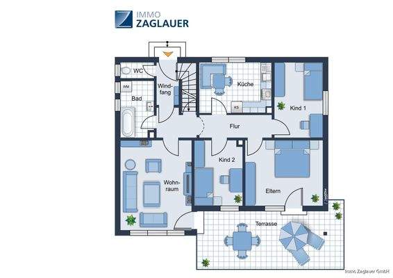 Grundriss Erdgeschoss