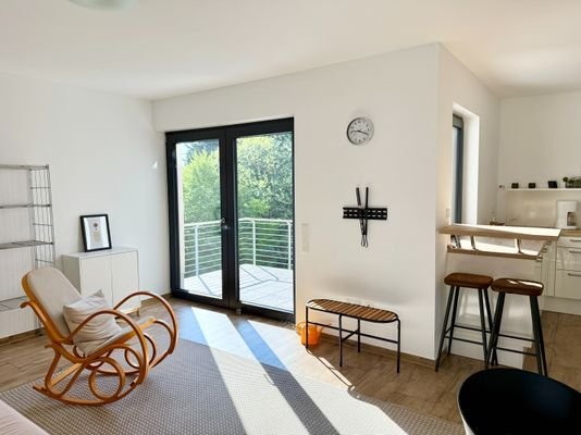Blick zum 2. Balkon