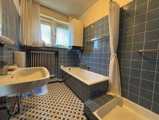 Badezimmer im Erdgeschoss