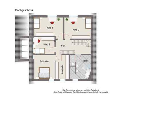 Grundriss Dachgeschoss