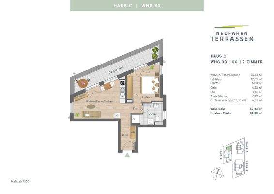 Grundriss Wohnung 30