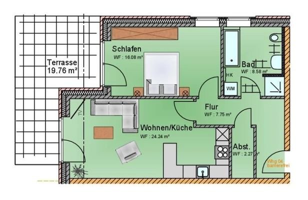 Grundriss Wohnung 04