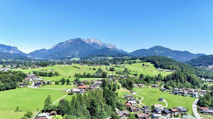 Blick über die Oberschönau gen Norden (Drohnenaufnahme)