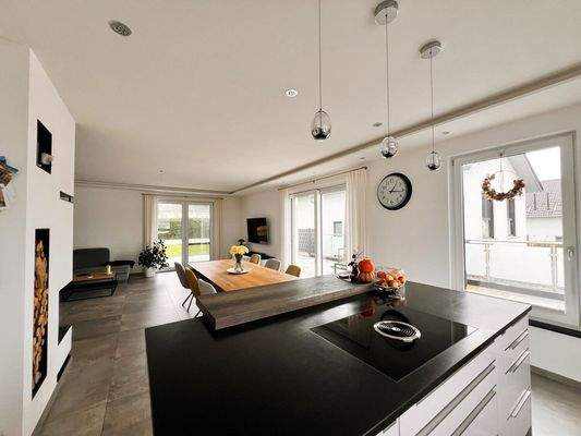 Küche Richtung Wohnbereich