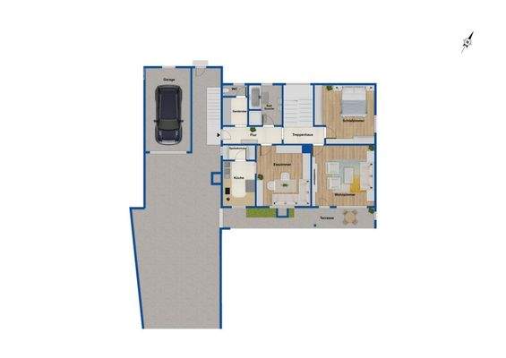 Grundriss Erdgeschoss