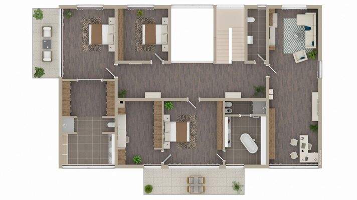 Grundriss / Obergeschoss