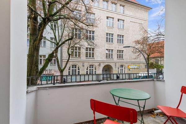 Balkon mit Südausrichtung