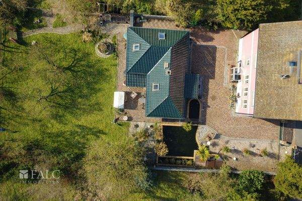 Vogelperspektive Grundstück