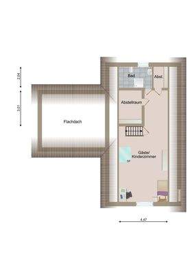 Grundriss Dachgeschoss