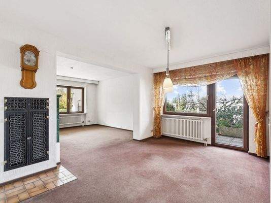 Wohnbereich und Büro