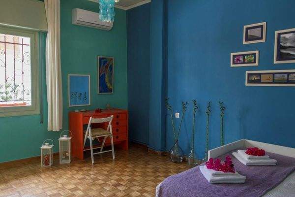 Kreta, Chania: Renovierte und voll möblierte Wohnung im Zentrum zu verkaufen