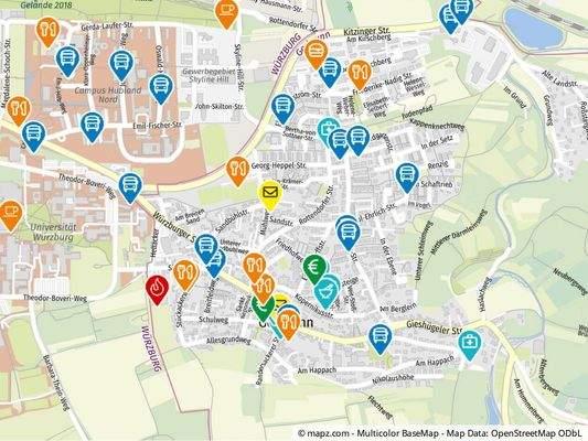 Geolyzer Kartenausschnitt