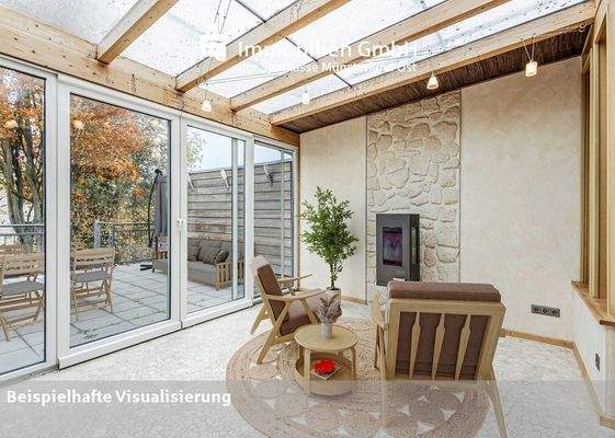 Wintergarten im Obergeschoss