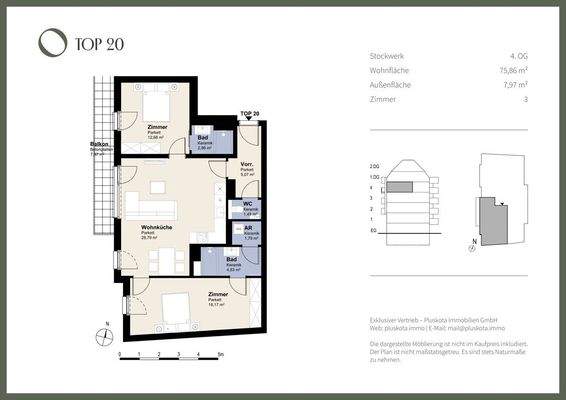 DAS VIVENOT - GRUNDRISS TOP20
