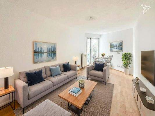 Wohnzimmer visualisiert