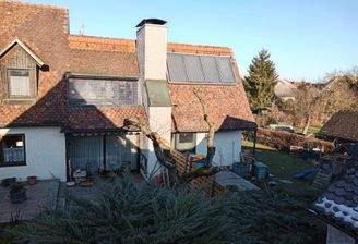 Hausansicht Süd - Terrasse