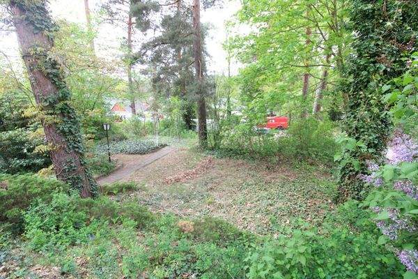 Mitte des Grundstücks