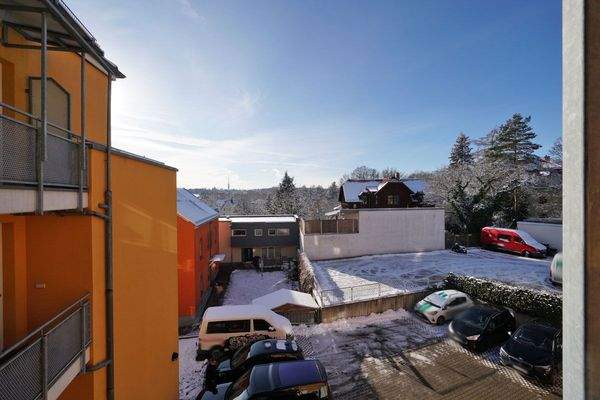 WE 08, Blick vom Balkon