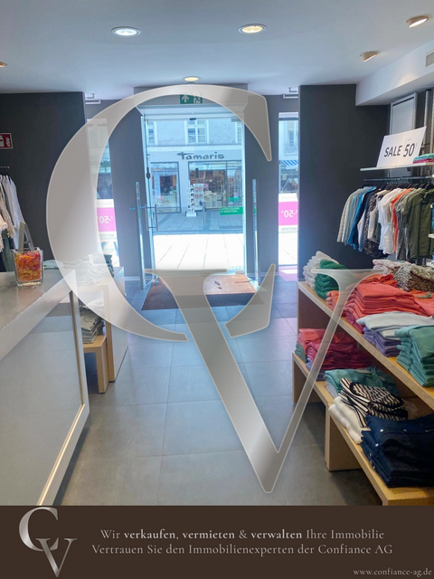 Passau Ladenlokale, Ladenflächen 