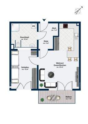 Erdgeschoss Hochparterre