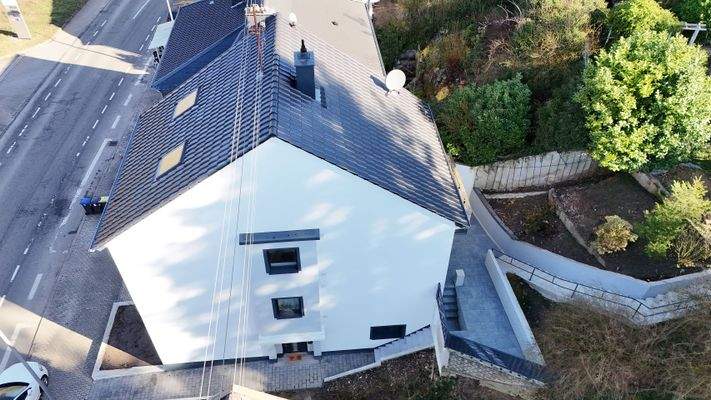 Seitenansicht von Oben