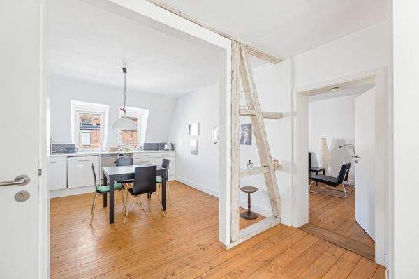 Essbereich mit Küchenzeile