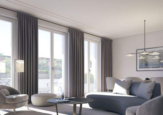 Visualisierungsbeispiel Wohnzimmer