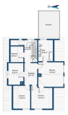 Grundriss Dachgeschoss