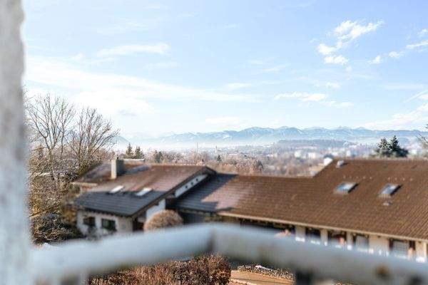 Aussicht Loggia Obergeschoss