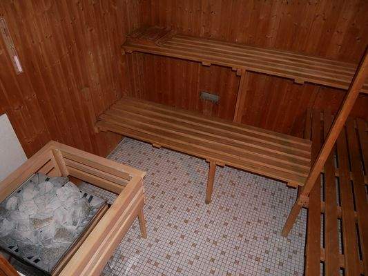 Sauna im Schwimmbad