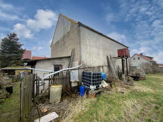 Rückansicht Nebengelass