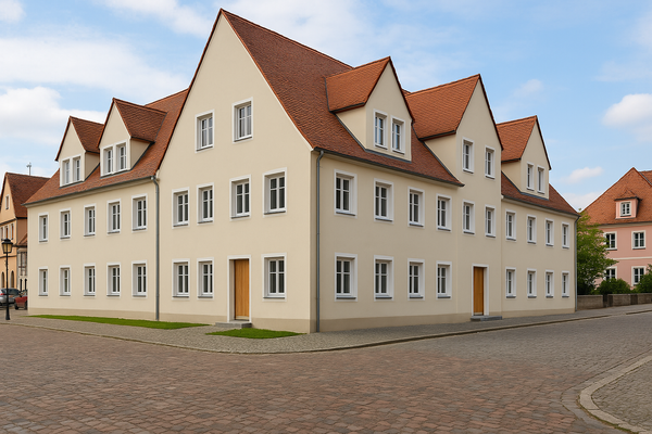 Rendering Mehrfamilienhaus