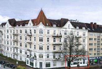 Frontansicht Ecke Ludolfstraße