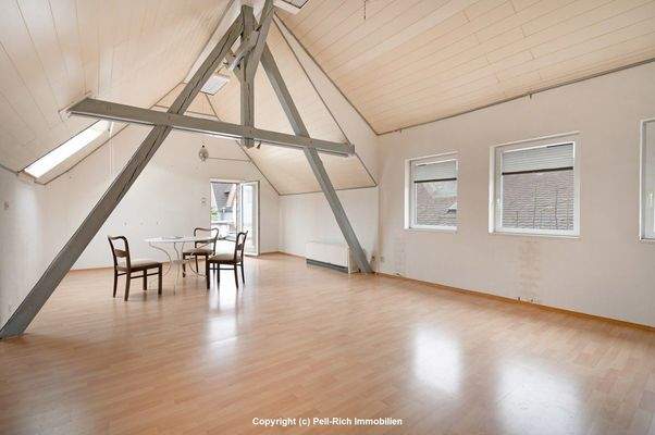 Wohn- Esszimmer (Rückgebäude)