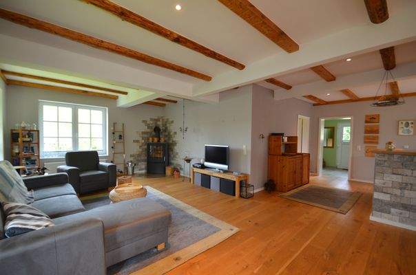 Wohnbereich und Flur