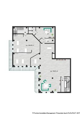 Grundriss Büro