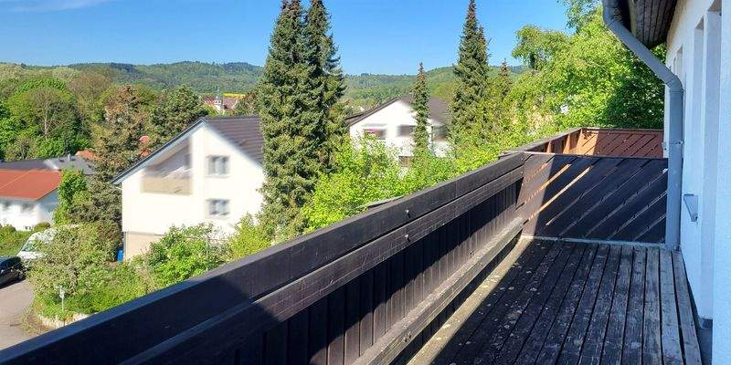 Balkon 2 mit Ausblick