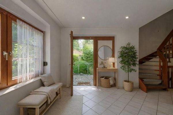 Eingangsbereich Vorschlag zur Möblierung