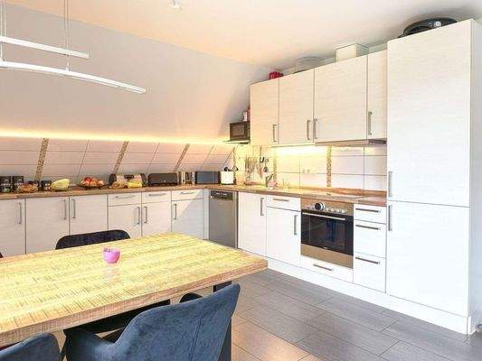 Blick in den Küchenbereich