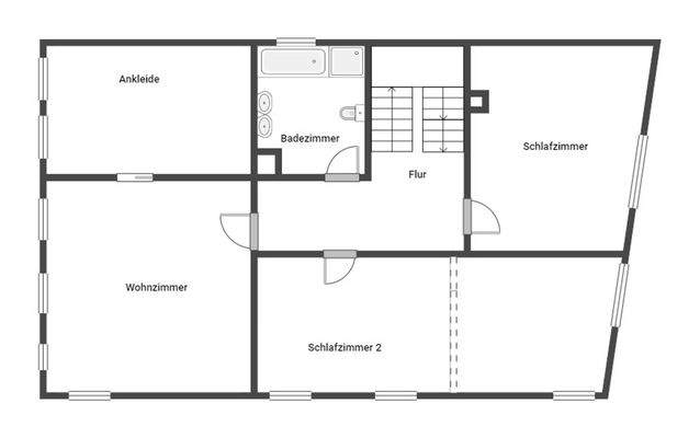Grundriss Skizze OG Haus 24