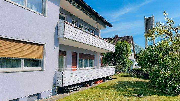 Großer Balkon