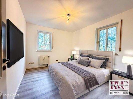 Schlafzimmer digistaged 