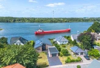 Erste Reihe am Nord-Ostsee-Kanal