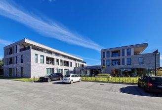 Außenansicht der Wohnanlage