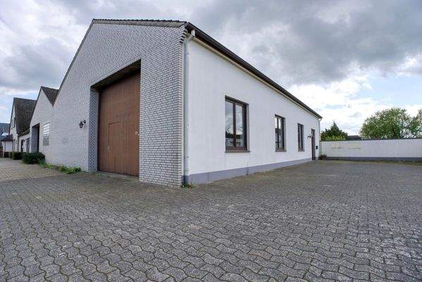 Hallen Außenansicht